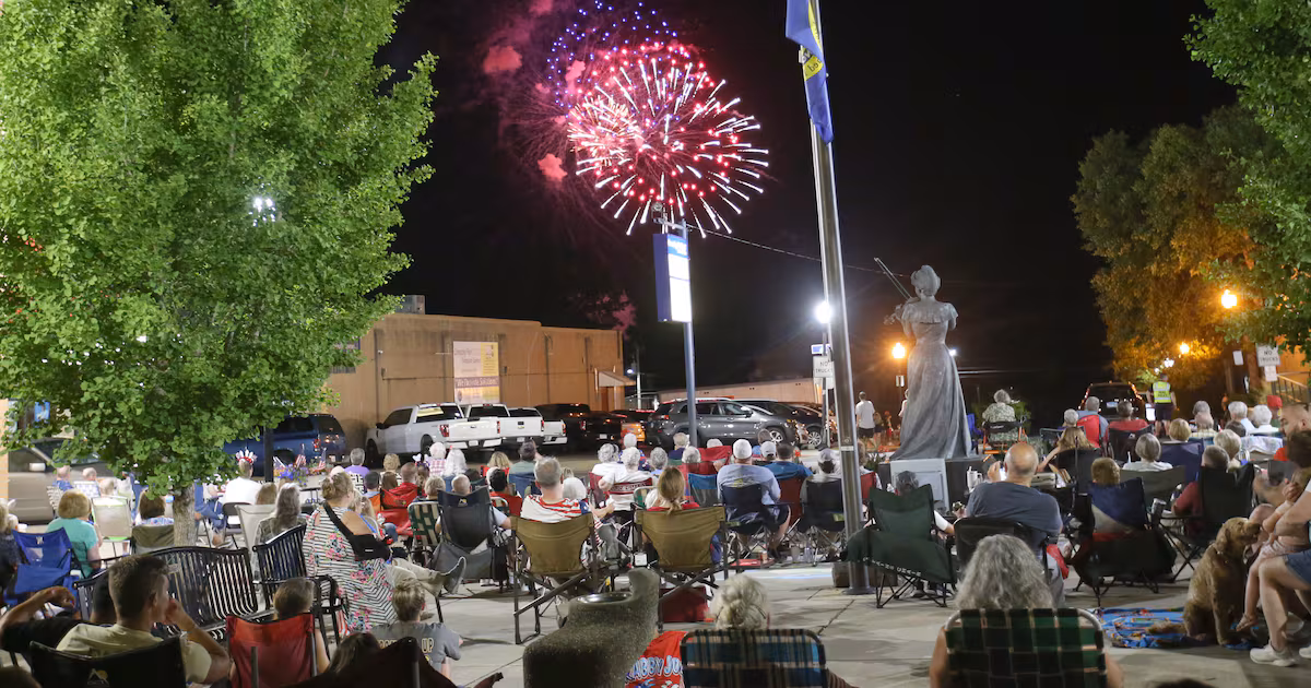 "Rock the River" Independence Day fireworks