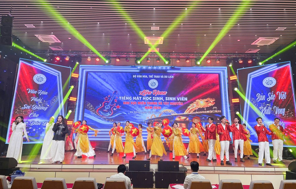 Liên hoan Tiếng hát học sinh, sinh viên khu vực miền Trung và Tây Nguyên năm 2026