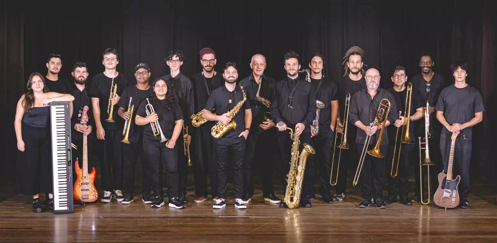 Show da Experimental Big Band em São Bento do Sul