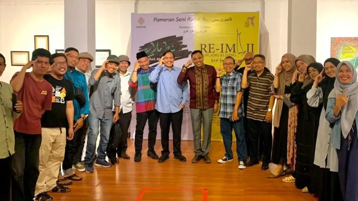 Pameran Seni Rupa Khat Melayu dan Re-Imaji Lancang Kuning