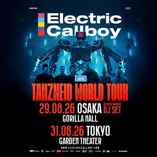 Electric Callboy Tokyo Concert – TANNZNEID World Tour