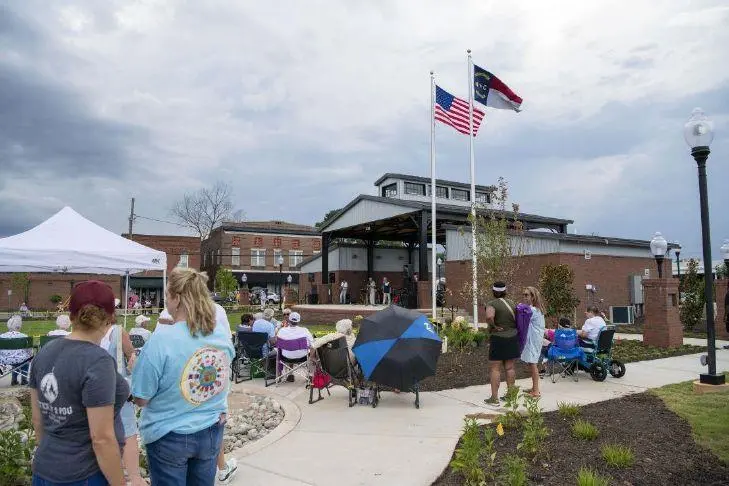 Fireworks Over Historic Spencer Shops