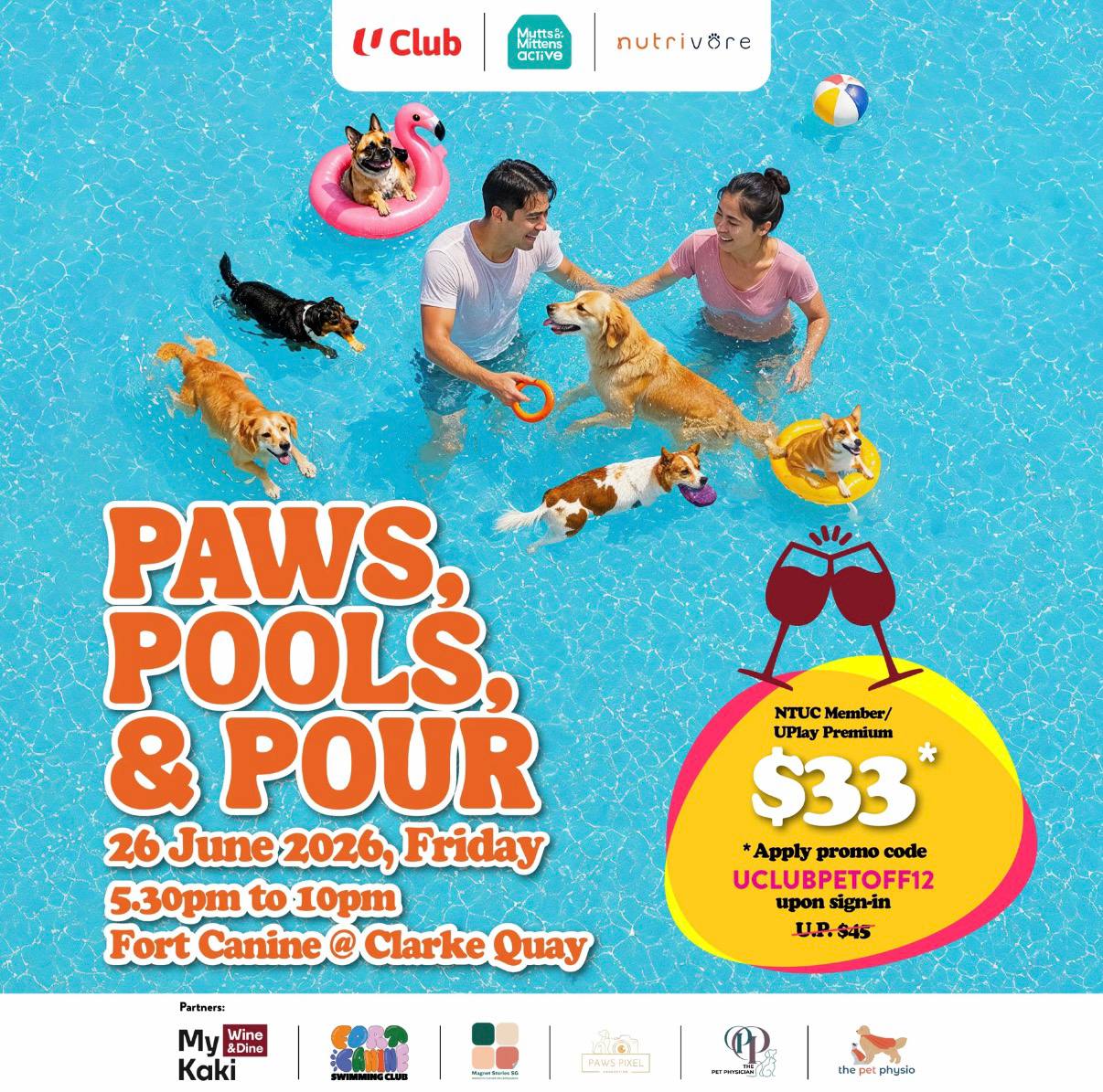 Paws, Pool & Pour