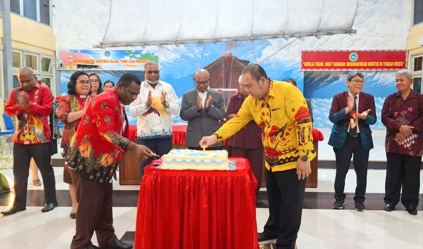Perayaan Hari Ulang Tahun ke-41 Gereja Protestan Indonesia (GPI) Papua