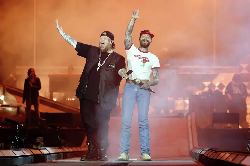 Post Malone and Jelly Roll concert