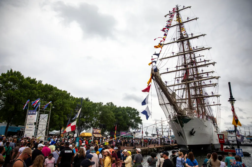 Sail250 Virginia Parade of Sail and Harborfest