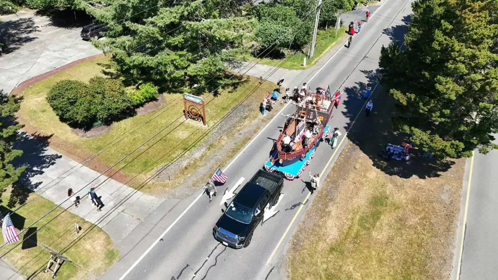 Ocean Shores Elks Annual Flag Day Parade
