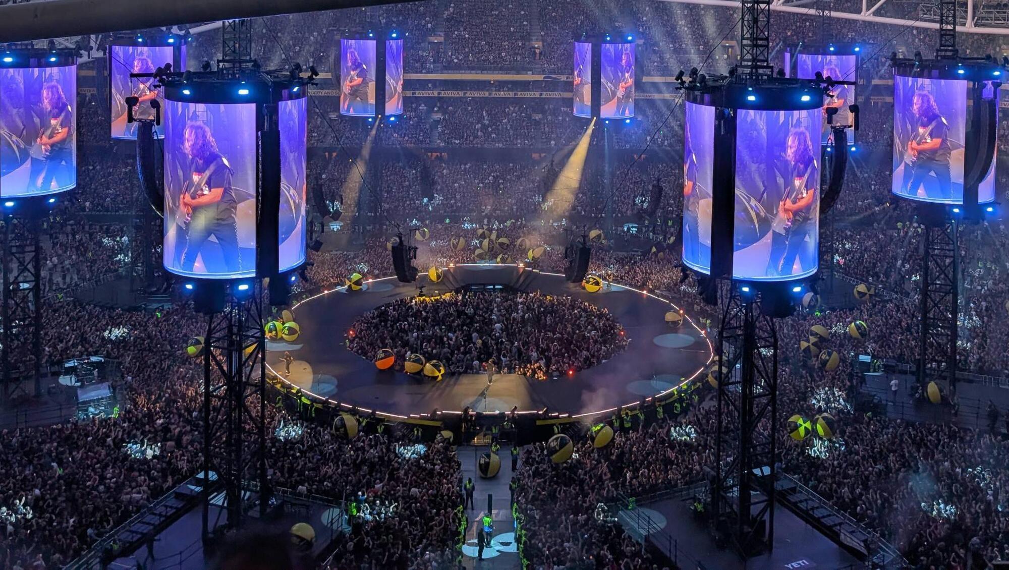 Metallica at the Aviva