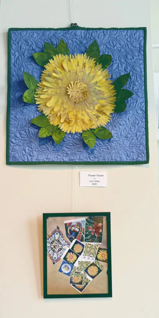 Exhibition of Art Quilts, Collages and Tote Bags