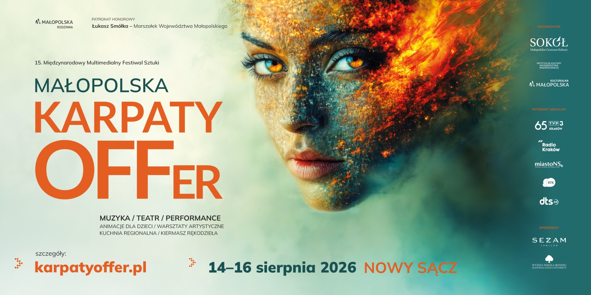 XV Międzynarodowy Multimedialny Festiwal Sztuki Małopolska Karpaty OFFer