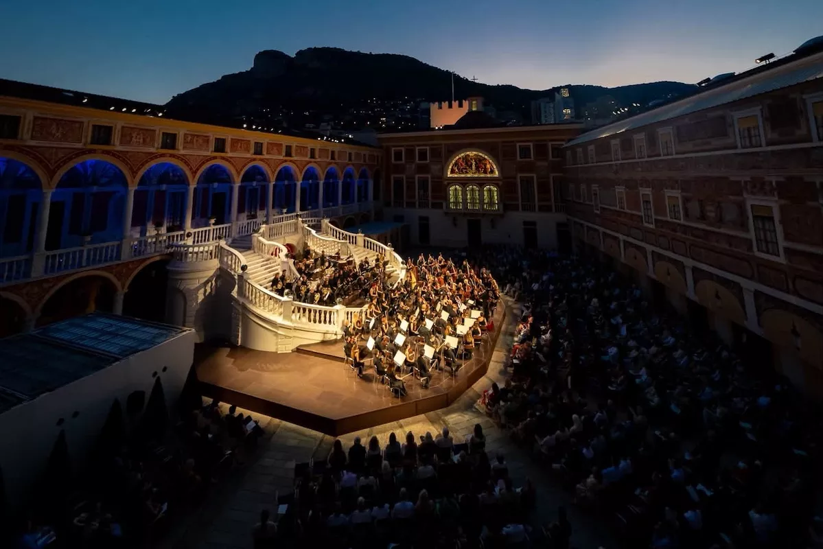 Concert of the Monte-Carlo Philharmonic Orchestra at the Prince's Palace