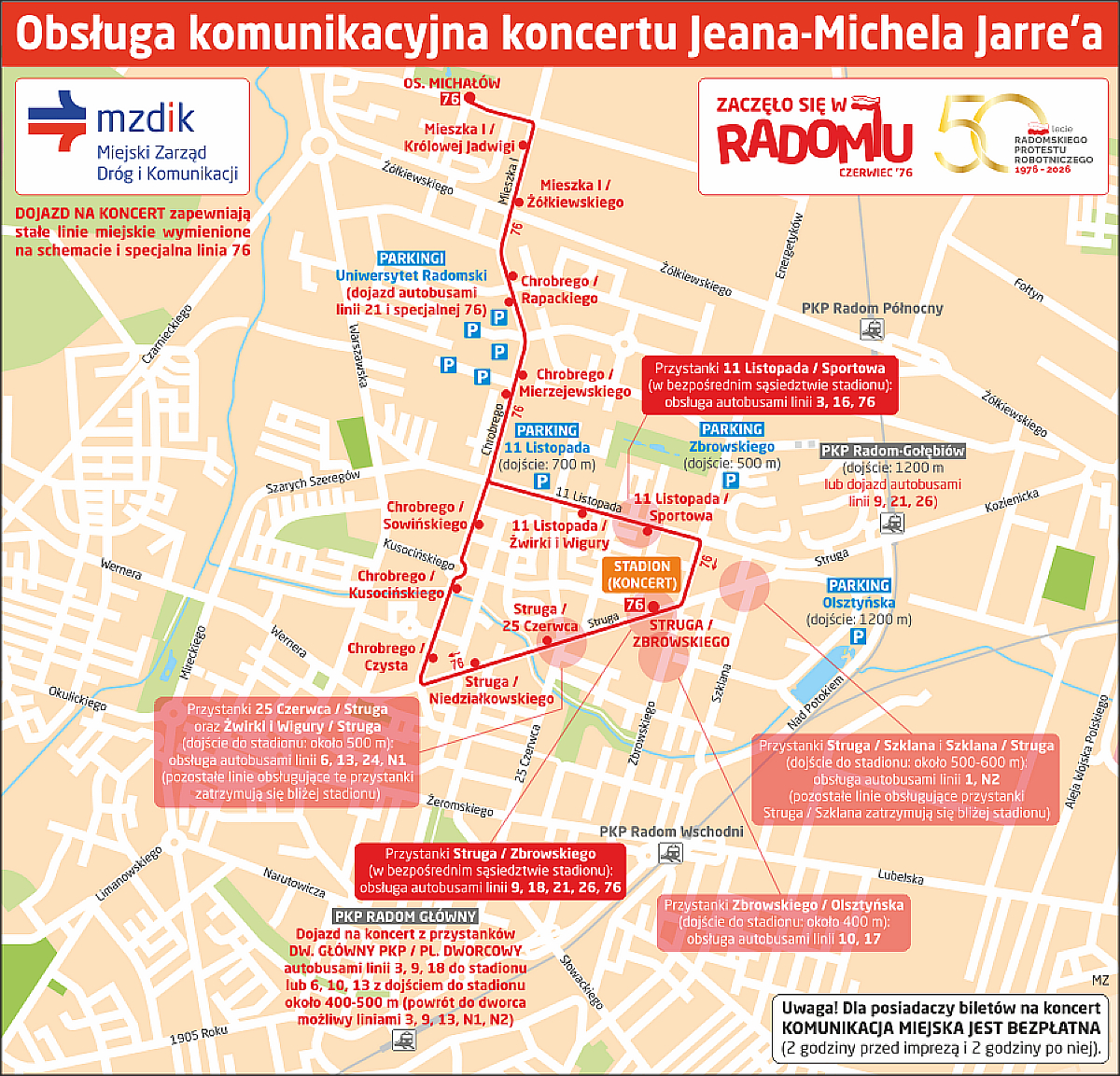 Koncert Jean-Michel Jarre i Krzysztof Zalewski (Czerwiec ’76)