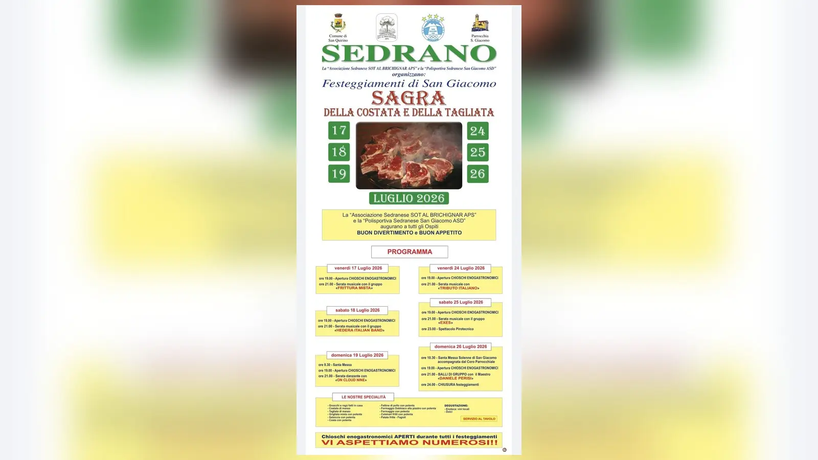 Sagra della Costata e della Tagliata