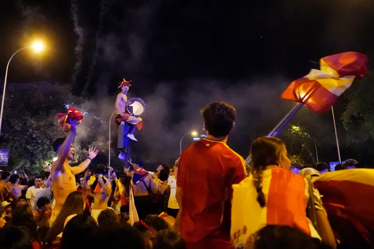 Spain 2026 FIFA World Cup Victory Celebration