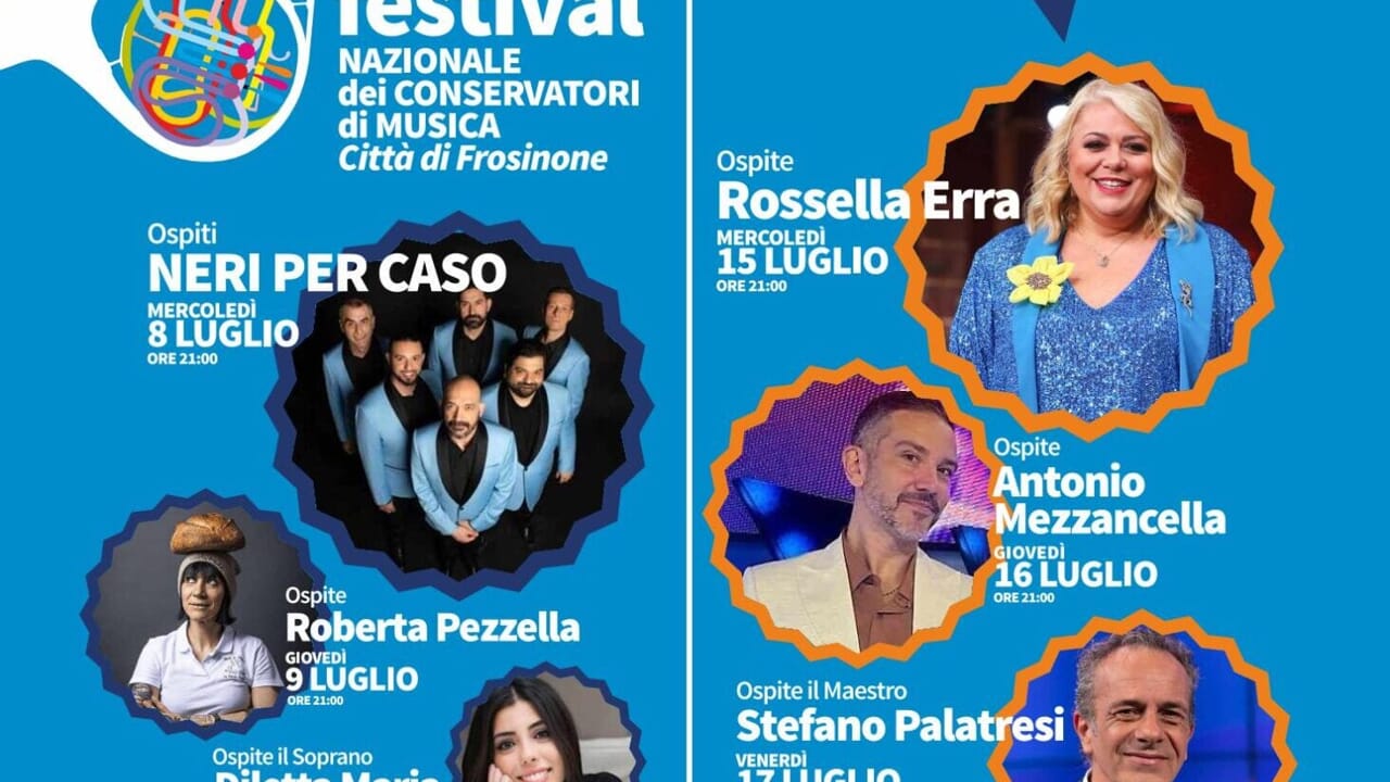 XII edizione del Festival nazionale dei Conservatori di Musica – Città di Frosinone