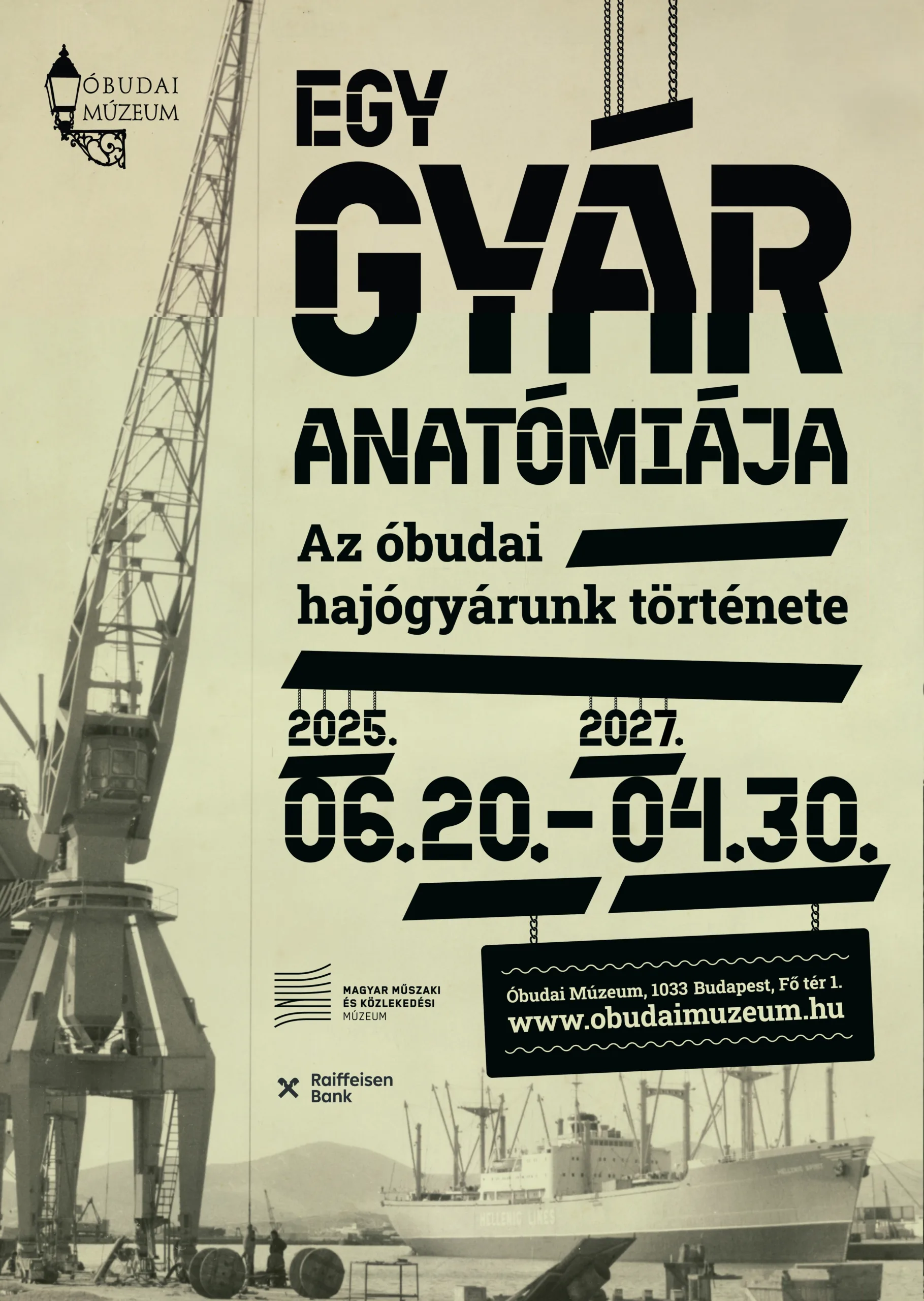 Egy gyár anatómiája. Az óbudai hajógyárunk története