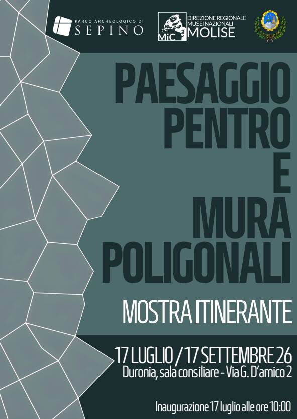 Paesaggio Pentro e mura poligonali