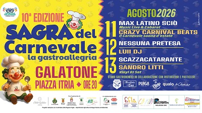 10ª Sagra del Carnevale – La Gastroallegria