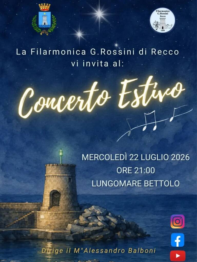 Concerto estivo della Filarmonica Rossini