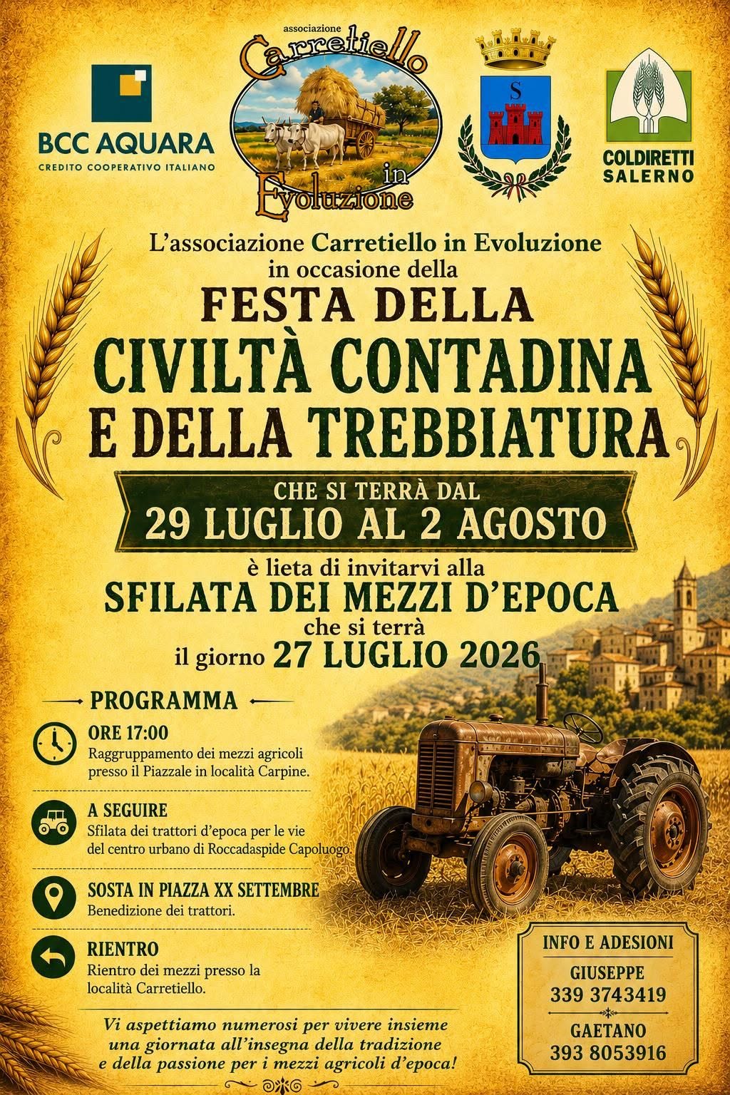Festa della Civiltà Contadina e della Trebbiatura