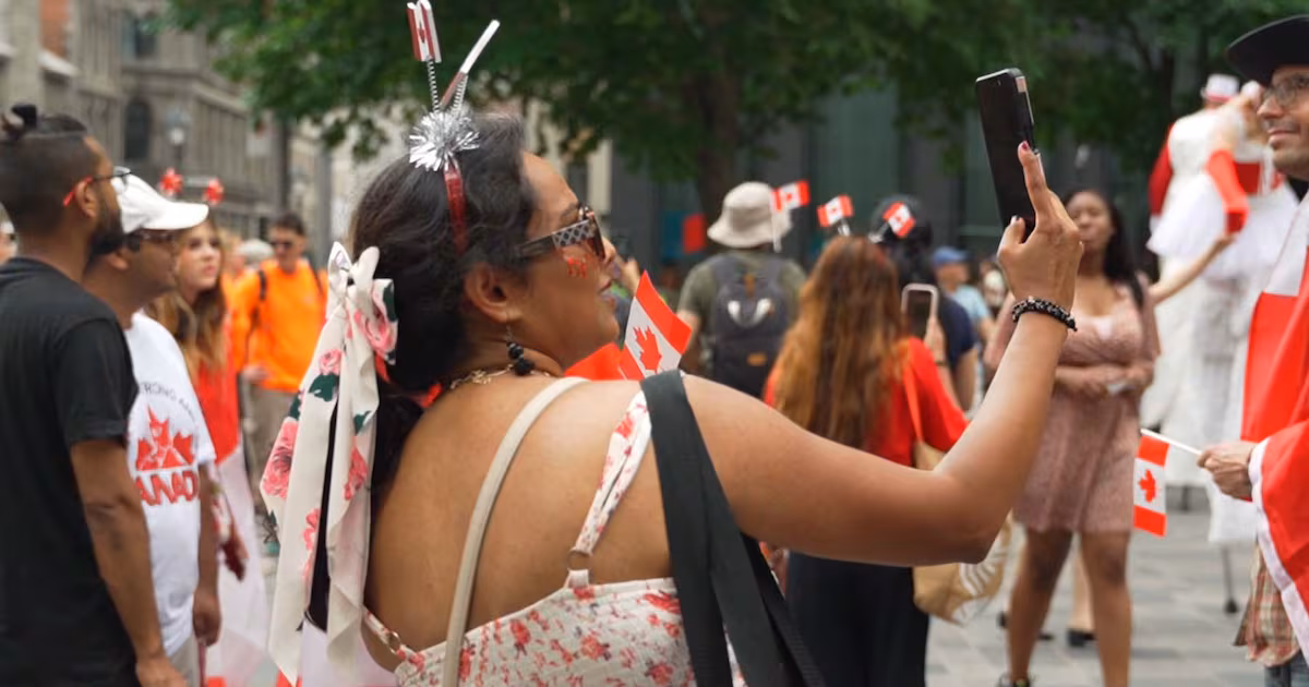 Célébrations de la fête du Canada à Montréal