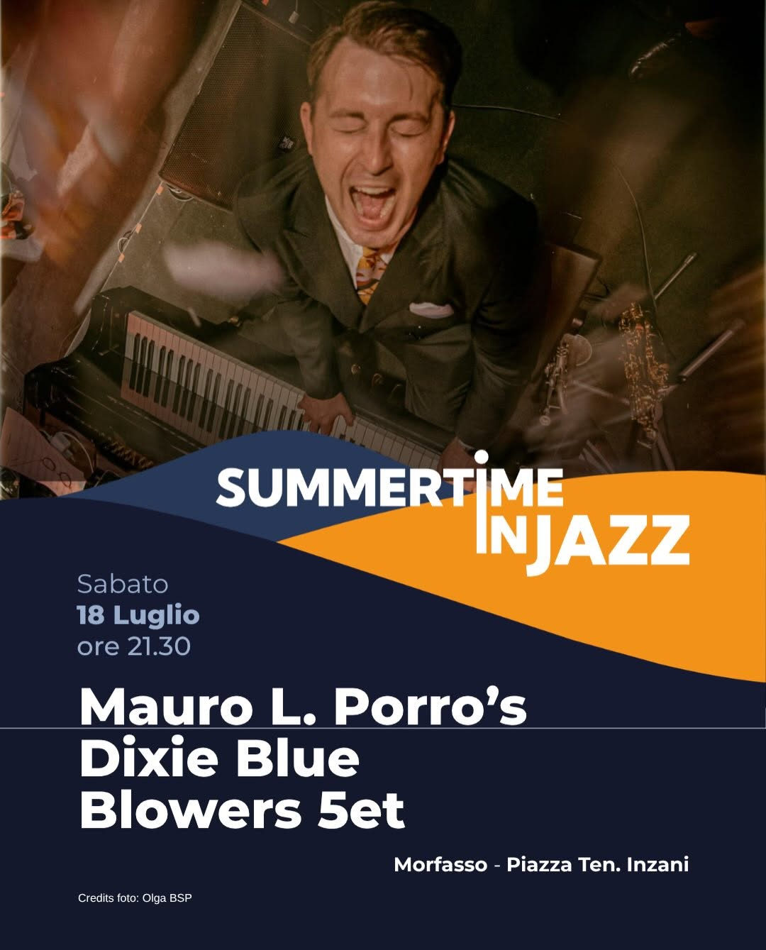 Summertime in Jazz 2026 - Mauro L. Porro's Dixie Blue Blowers 5et