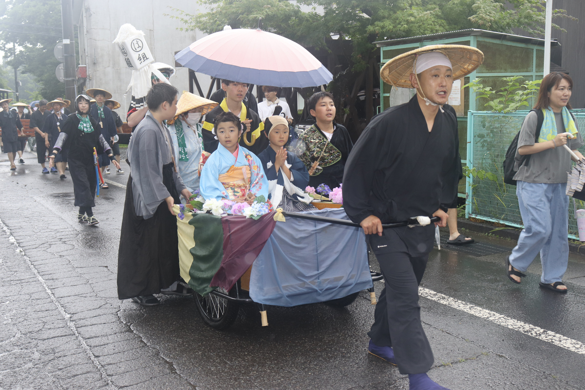 早口川の徒渡り