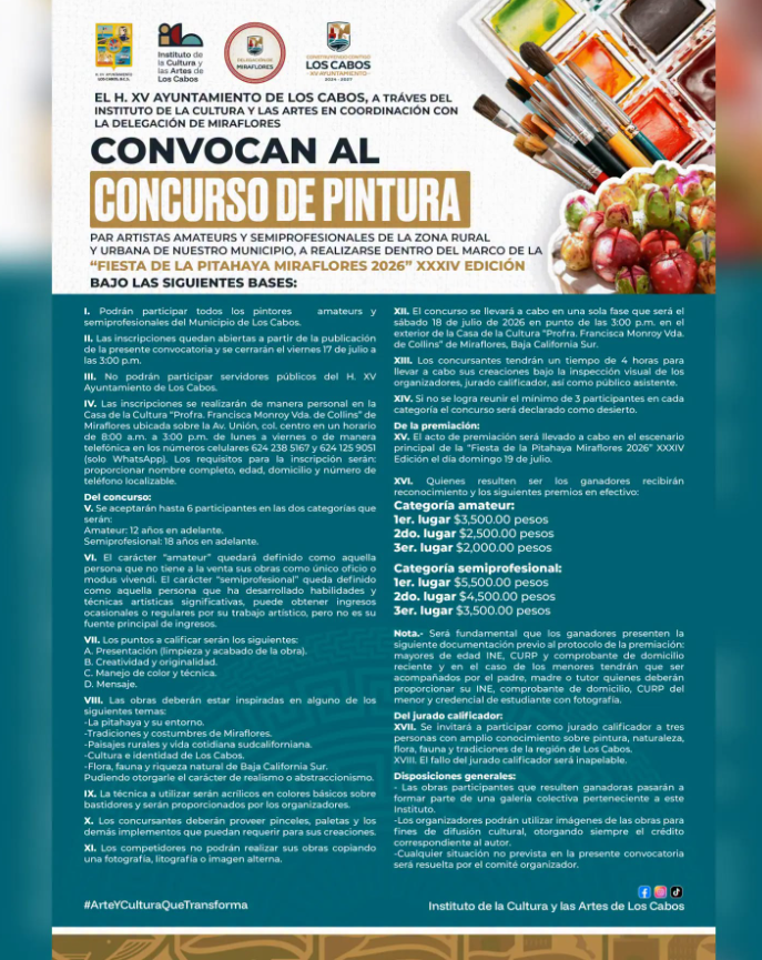 Pitahaya Festival Painting Contest 2026