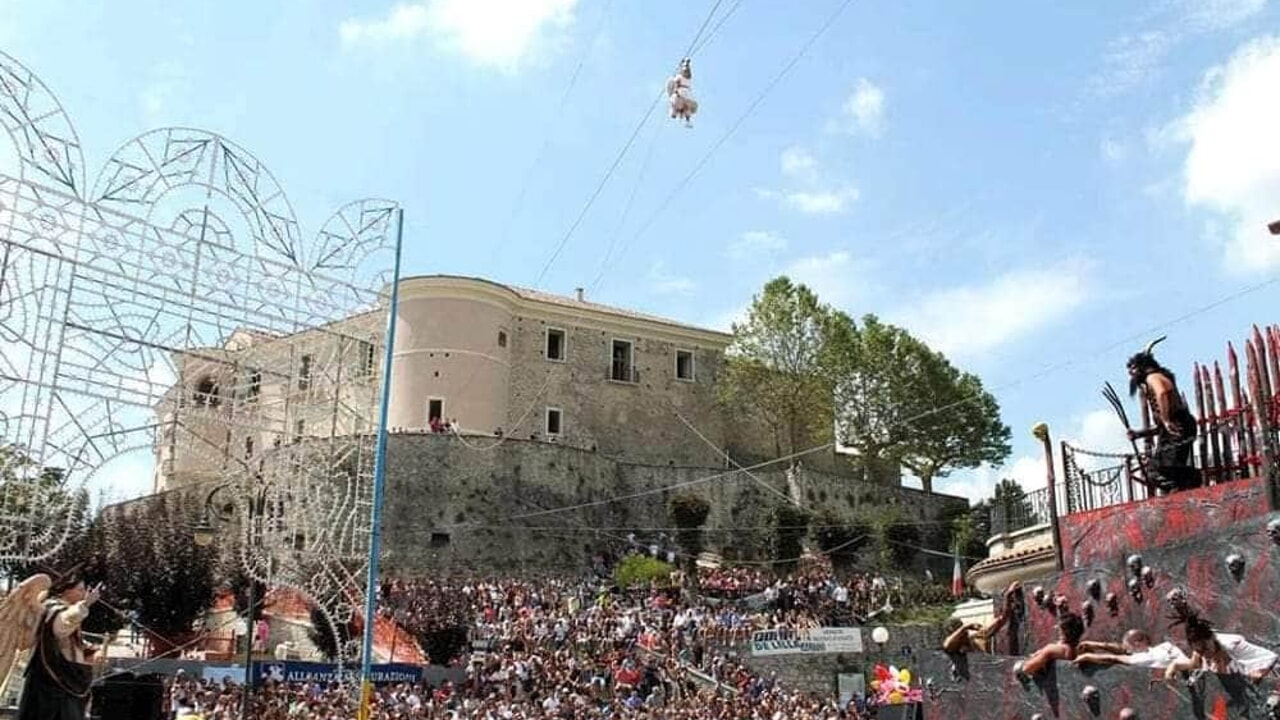 Festa di San Vincenzo Ferreri - Volo dell'Angelo