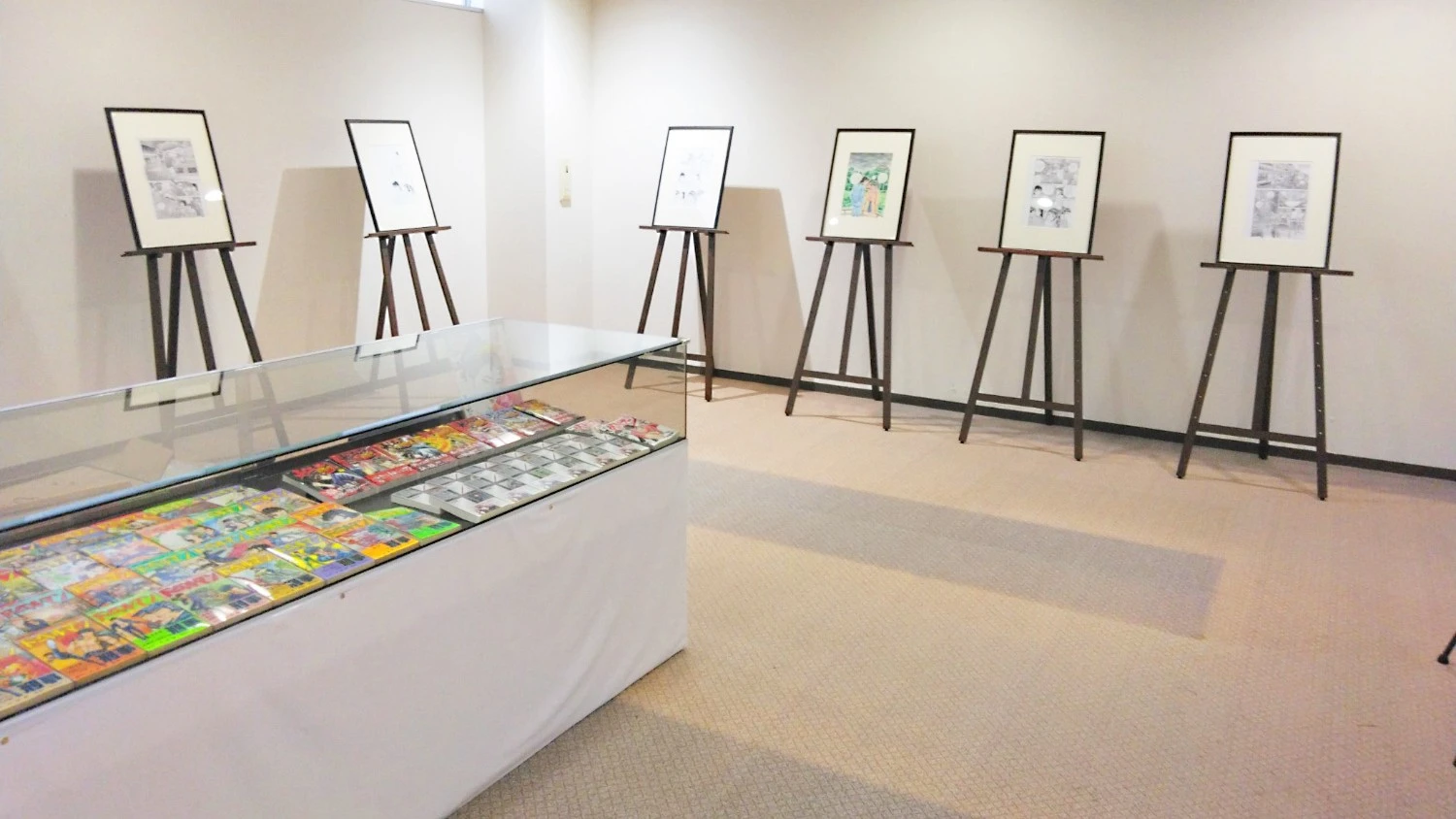 平松伸二さんの原画常設展示