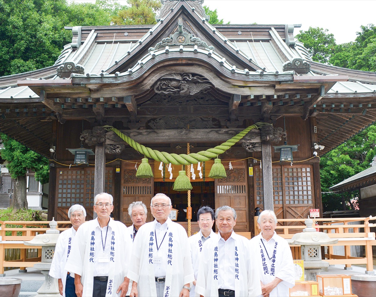 谷口鹿島神社 保存改修竣工祭