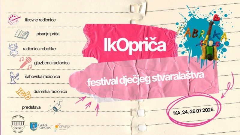 IKOPRIČA – Festival dječjeg stvaralaštva