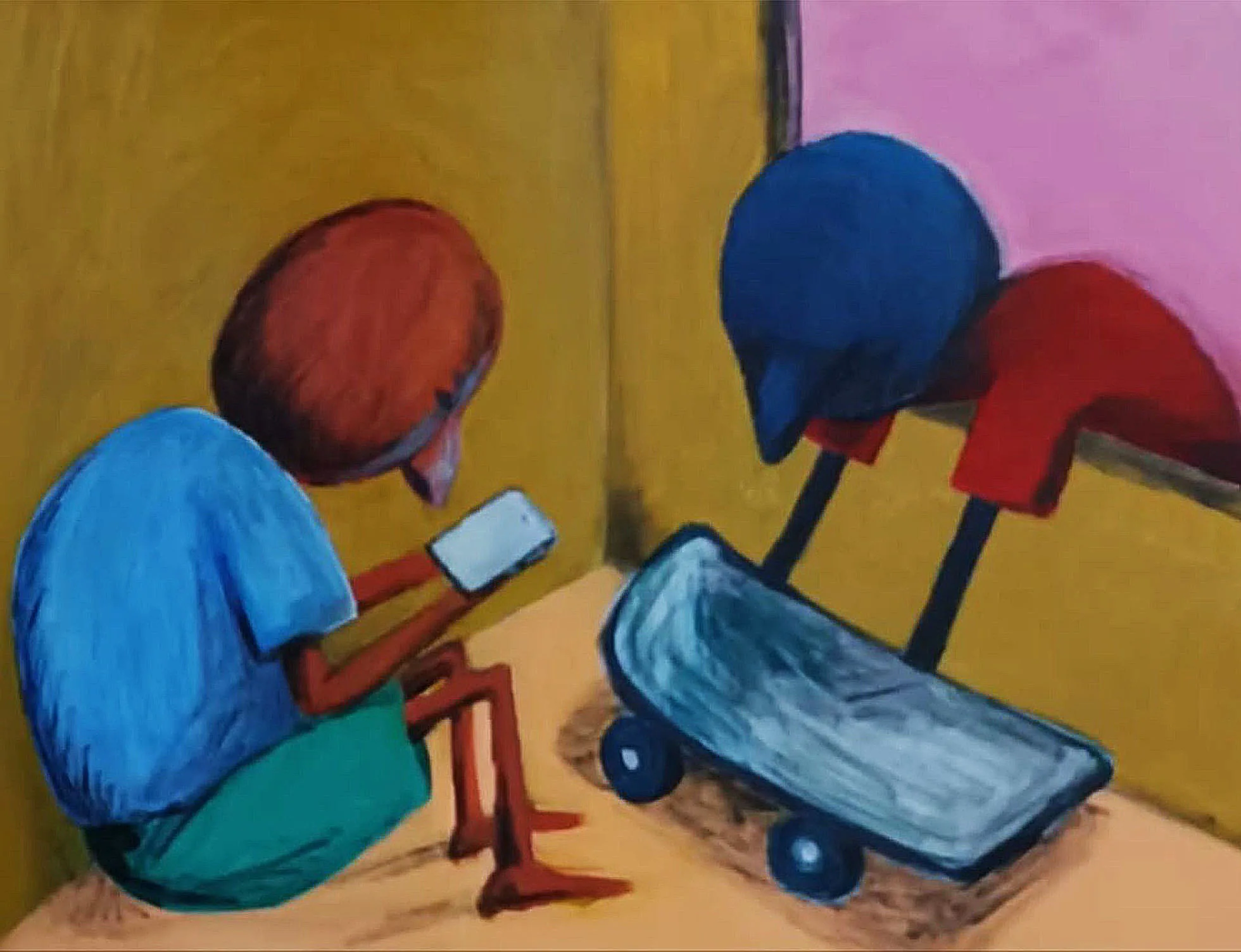 Exposição “Telas Roubam Infâncias”