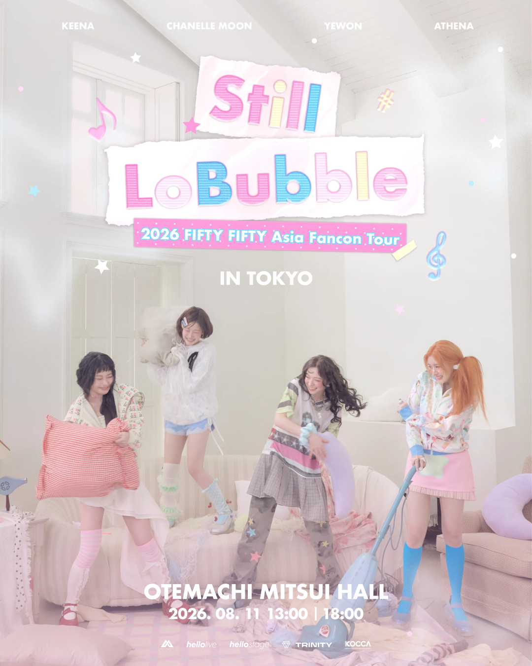2026 FIFTY FIFTY Asia Fancon Tour in Tokyo [Still LoBubble]