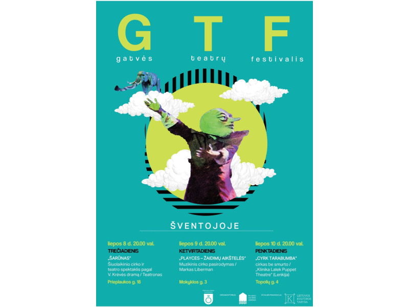 Gatvės teatrų festivalis Šventojoje