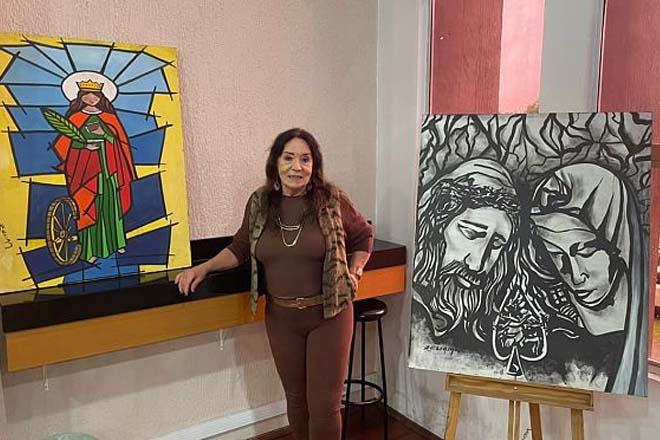 Exposição valoriza trajetória de Zélia Marangoni