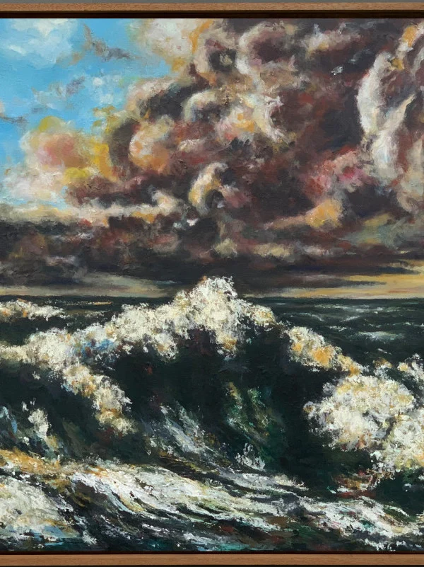 Exposição André Severo - A onda de Gustave Courbet
