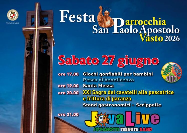 Festa di San Paolo Apostolo 2026