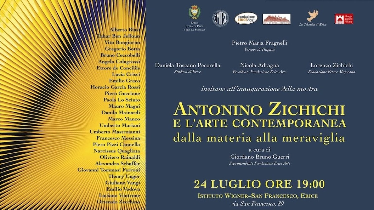 Antonino Zichichi e l' arte contemporanea : dalla materia alla meraviglia