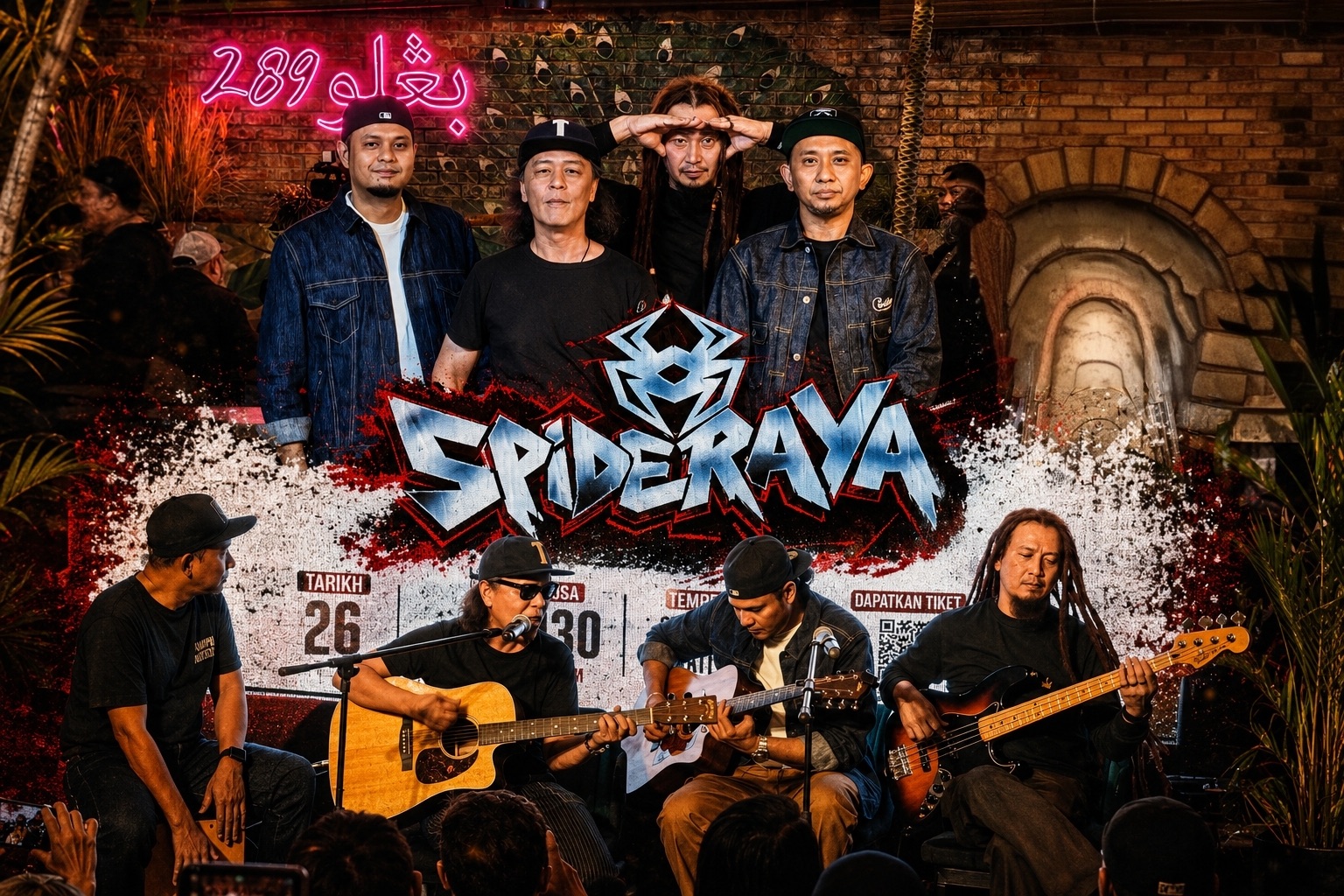 Konsert SpiderRaya
