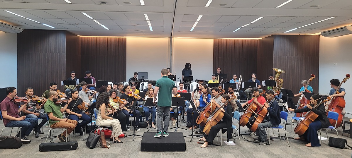 Concerto de estreia da Orquestra Sinfônica de Mato Grosso (OSMT)