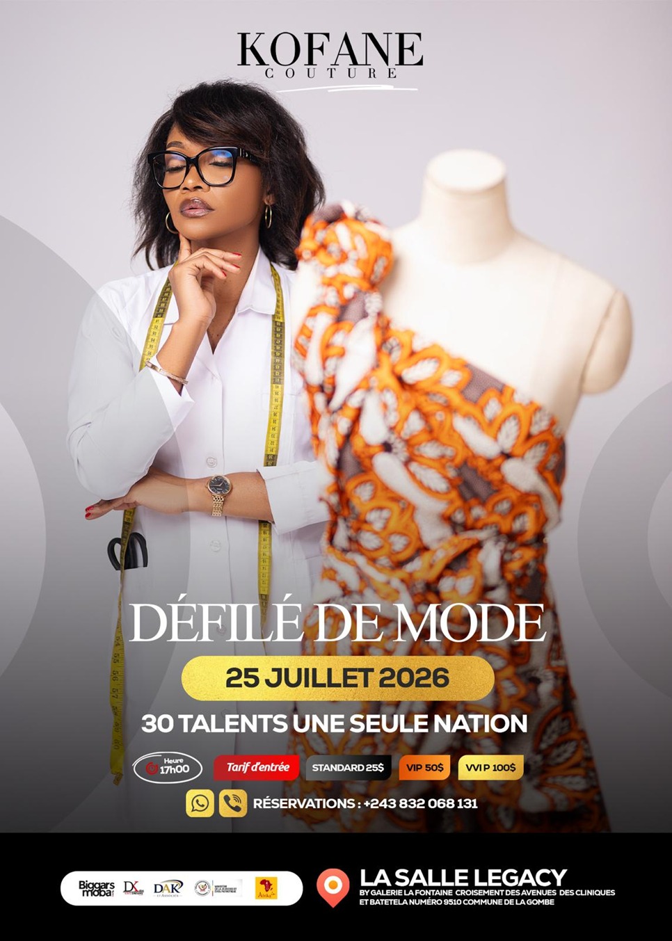 Grand défilé de Kofane Couture