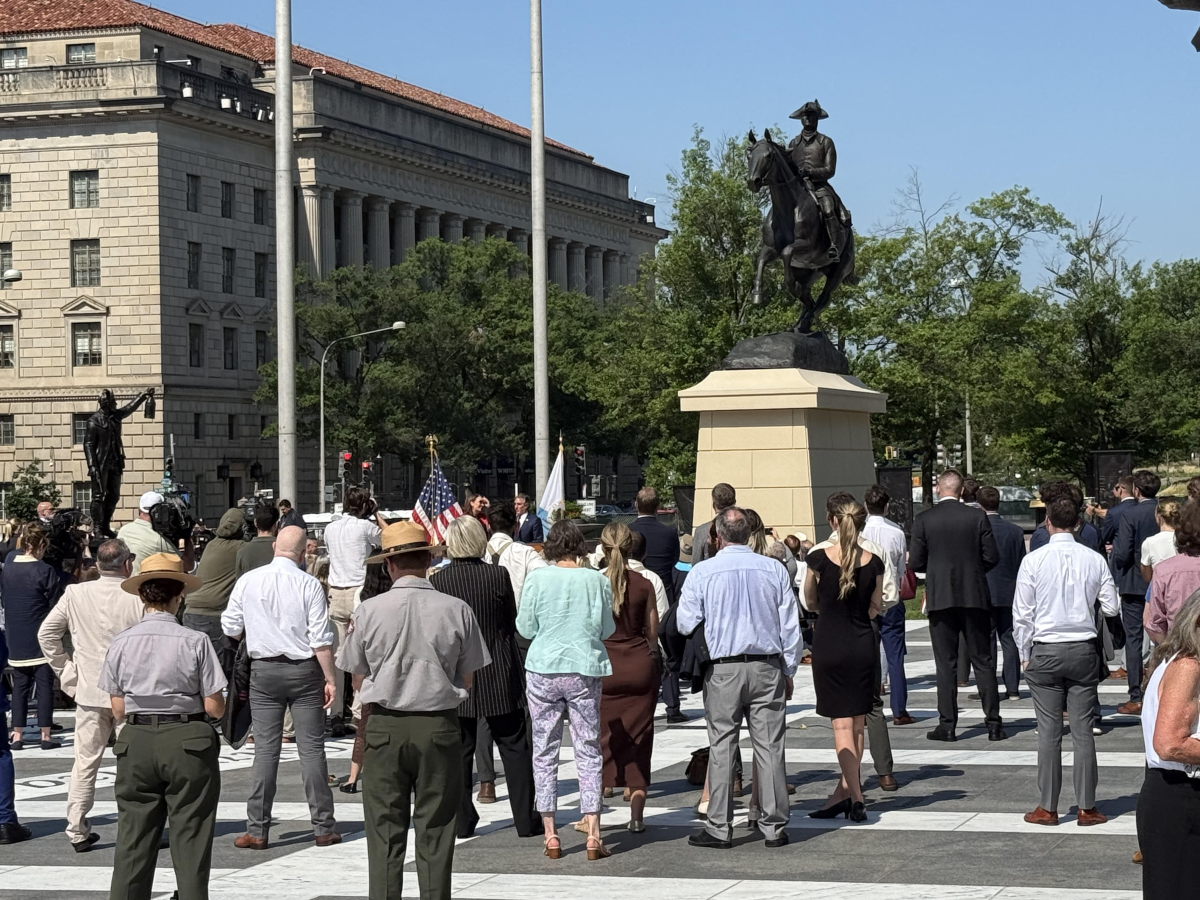 Celebration of unknown heroes of Revolutionary War