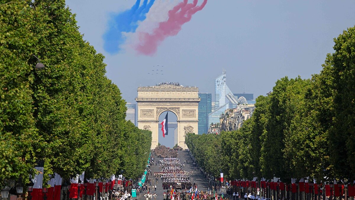 Desfile militar de la Fiesta Nacional francesa