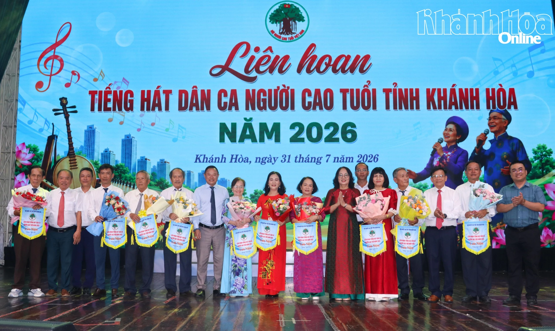 Liên hoan tiếng hát Dân ca người cao tuổi tỉnh Khánh Hòa năm 2026