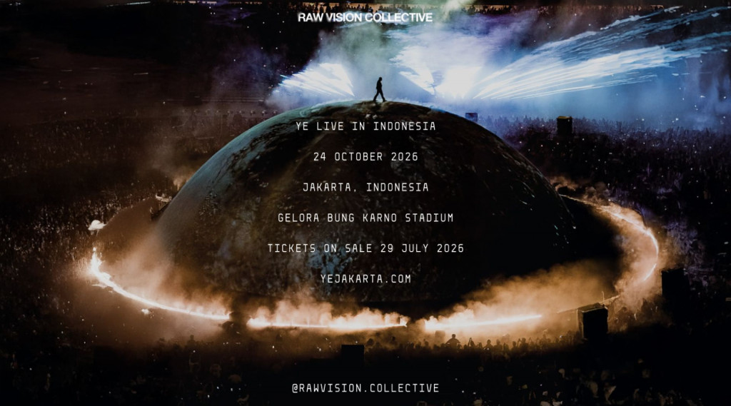 Kanye West Ye Live Concert Tour Jakarta
