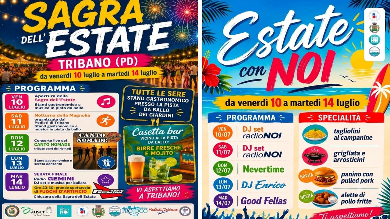Sagra paesana 2026 e Estate con NOI