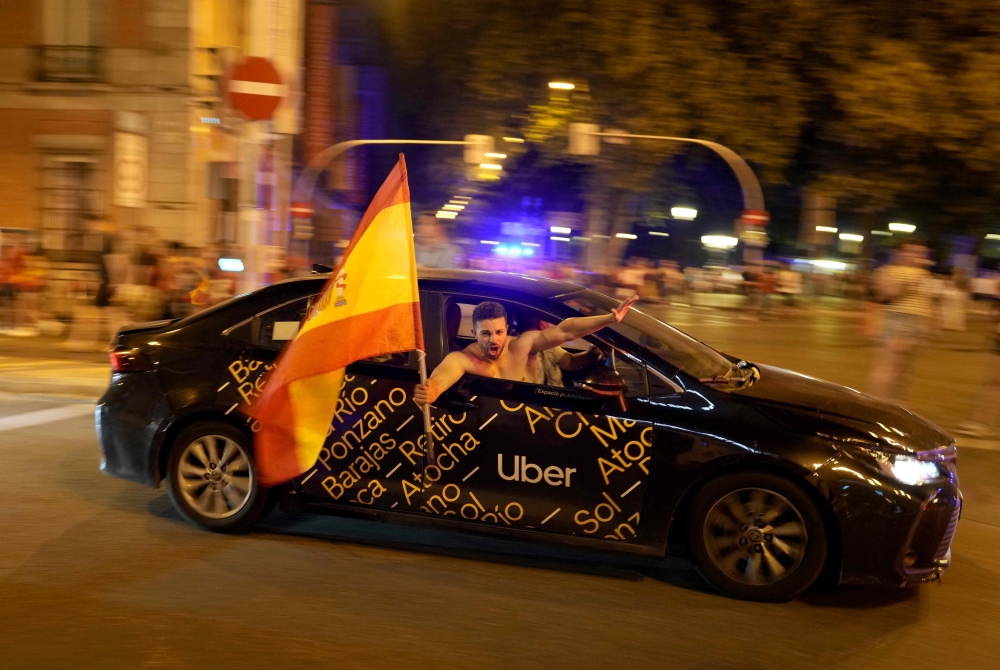 Spain’s World Cup victory celebration parade