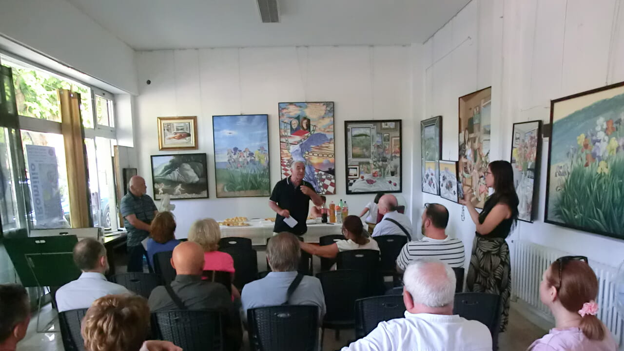 Mostra personale di pittura di Nicola Romilio