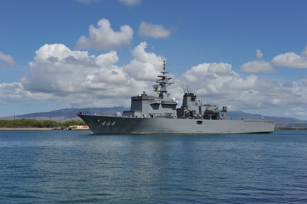 海上自衛隊 掃海母艦「ぶんご」一般公開